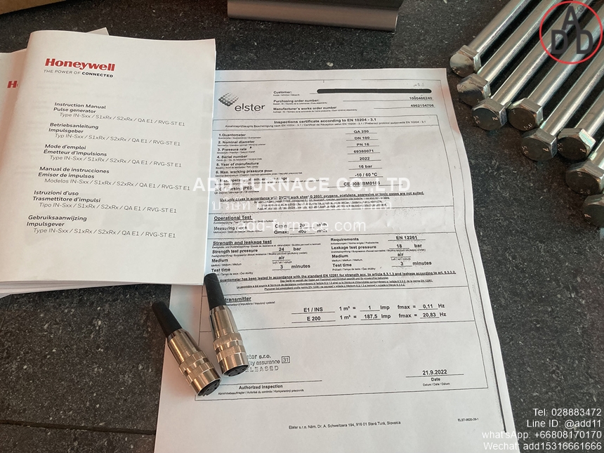 Quantometer QA250 100 ZI,Gas Meter QA250 Elster instromet(13)